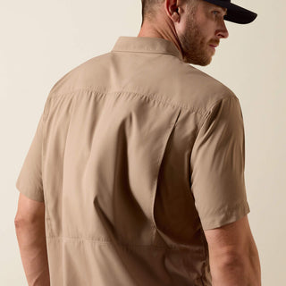 Camisa Ariat VentTEK Outbound Classic Fit Taupe Grey Caballero