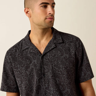 Camisa Ariat Retro Camp Classic Fit Shale Caballero