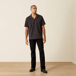 Camisa Ariat Retro Camp Classic Fit Shale Caballero