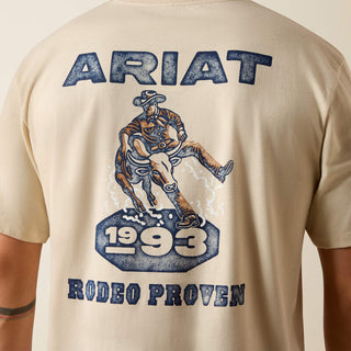 Playera Ariat Proven Stamp Classic Fit Natural Caballero