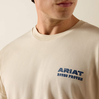 Playera Ariat Proven Stamp Classic Fit Natural Caballero