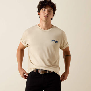 Playera Ariat Proven Stamp Classic Fit Natural Caballero