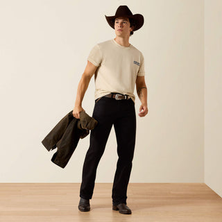 Playera Ariat Proven Stamp Classic Fit Natural Caballero