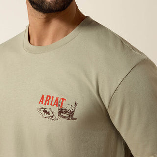 Playera Ariat Whiskey Uno Classic Fit ELM Caballero