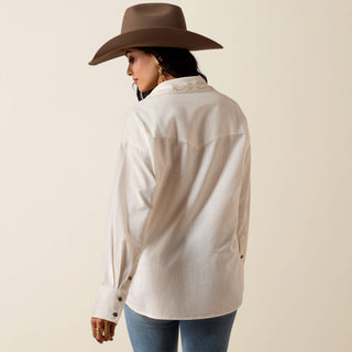 Camisa Ariat Dazzle Cloud Dancer Dama