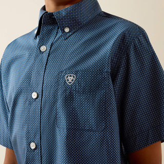 Camisa Ariat Storm Key Nini Geo Print Niño