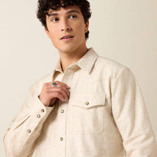 Camisa Ariat Retro Hercules Fitted Snap Peyote Caballero