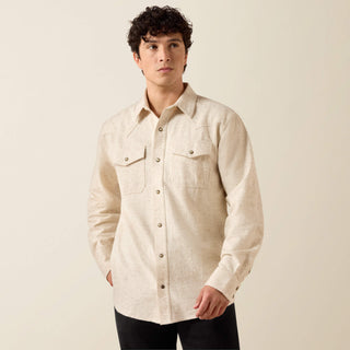 Camisa Ariat Retro Hercules Fitted Snap Peyote Caballero