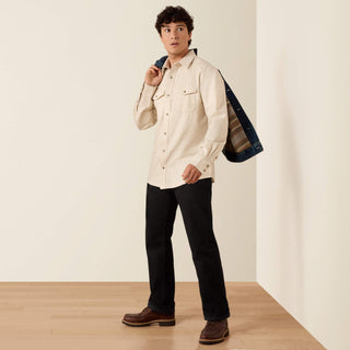 Camisa Ariat Retro Hercules Fitted Snap Peyote Caballero