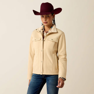 Chamarra Ariat Berber Back Softshell Irish Cream Dama