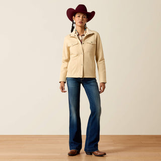 Chamarra Ariat Berber Back Softshell Irish Cream Dama