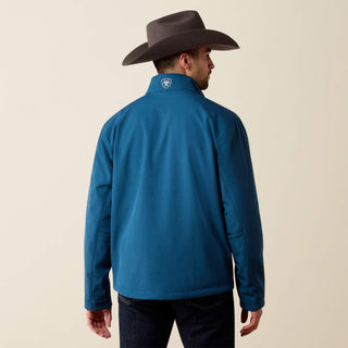 Chamarra Ariat Logo Softshell Legion Blue Heather Caballero