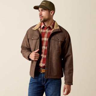 Chamarra Ariat Vernon Sherpa 2.0 Wren Faux Leather Pirnt Caballero