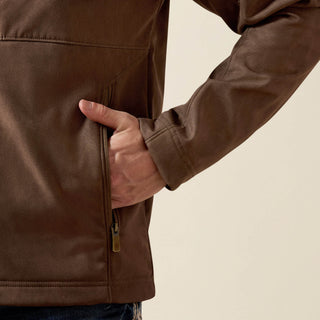 Chamarra Ariat Vernon Softshell Wren Faux Leather Print Caballero