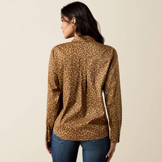 Camisa Ariat Everything Faded Leopard Dama