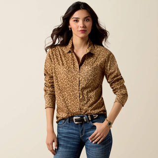 Camisa Ariat Everything Faded Leopard Dama