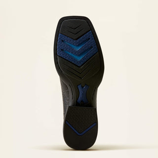 Bota Ariat Steadfast Wide Square Toe Cowboy Void Black Aged Peanut Caballero