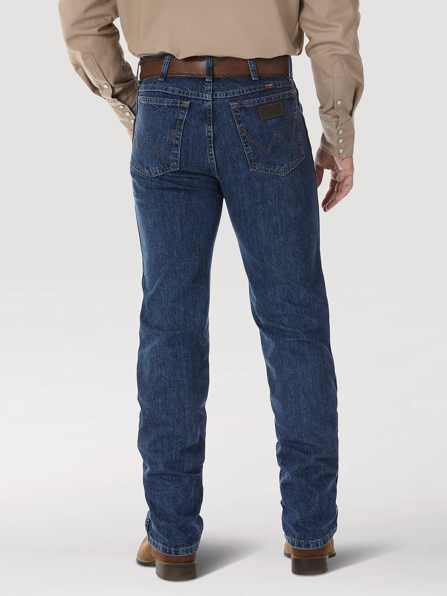 Jeans Wrangler PBR Slim Fit Authentic Stone Caballero