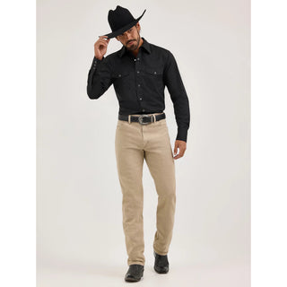 Jeans Wrangler Original Fit Prewashed Tan Caballero