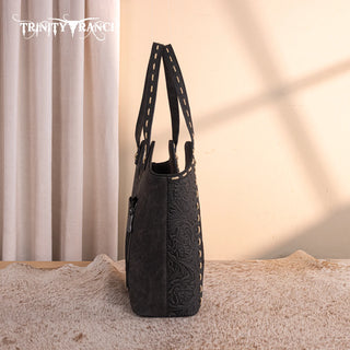 Bolso Trinity Ranch Pelo De Vaca Black Dama