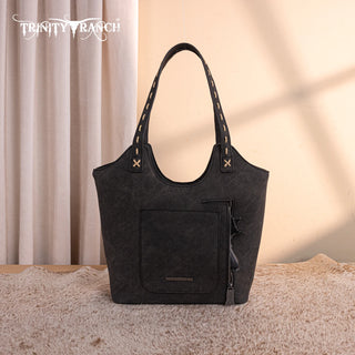Bolso Trinity Ranch Pelo De Vaca Black Dama