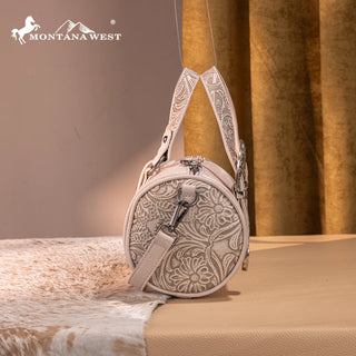 Bolso Montana West Cincelado Huso Dama