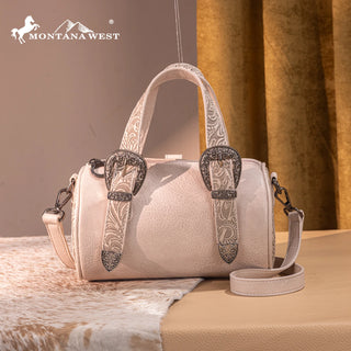 Bolso Montana West Cincelado Huso Dama