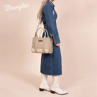 Bolso Wrangler Animal Print Tan Dama