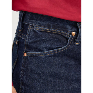 Jeans Wrangler Corte Vaquero Slim Fit Dark Stone Caballero