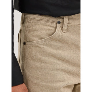 Jeans Wrangler Original Fit Prewashed Tan Caballero