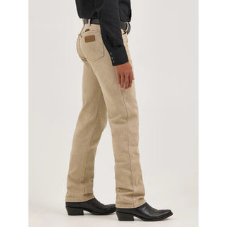 Jeans Wrangler Original Fit Prewashed Tan Caballero