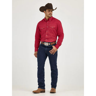 Jeans Wrangler Corte Vaquero Slim Fit Dark Stone Caballero