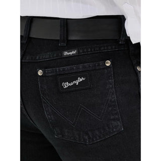 Jeans Wrangler Corte Vaquero Slim Silver Edition Negro Caballero