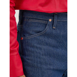 Jeans Wrangler Rígidos Slim Fit Indigo Caballero