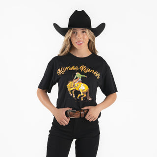 Blusa Kimes Ranch Lucky Rodee Black Dama