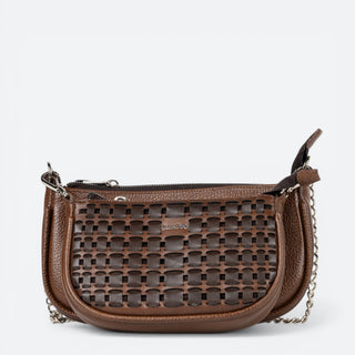 Bolso Cuadra Res Santana Miel Dama