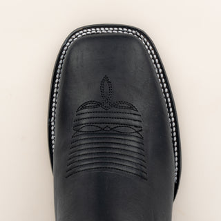 Botín Coyote Ranch Guadalupe Negro Graso Caballero