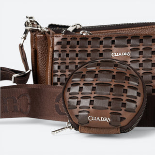 Bolso Cuadra Res Santana Miel Dama