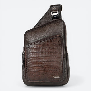 Bandolera Cuadra Fuscus Belly Plunge Café Caballero
