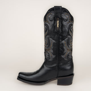 Bota Rio Grande Nebraska Negro Dama