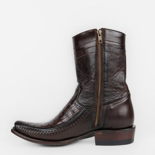 Bota Rio Grande Diego Cola Caiman Fuscus Belly Café Caballero