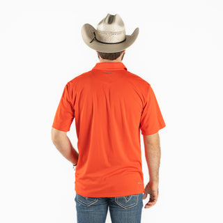 Playera Polo Ariat Cherry Tomato Caballero