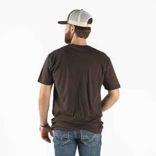 Playera Kimes Ranch Circular Serape Dark Chocolate Caballero