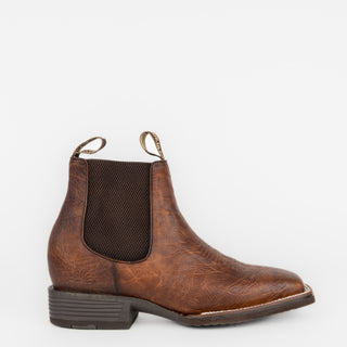 Botín Rio Grande Simmental Con Ringle Shoulder Red Wood Caballero
