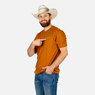 Playera Kimes Ranch Mexicana Plate Clay Caballero