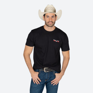 Playera Kimes Ranch México Prairie Black Caballero