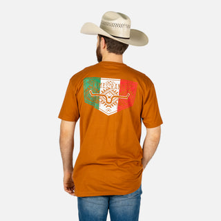 Playera Kimes Ranch Mexicana Plate Clay Caballero