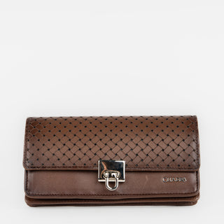 Cartera Cuadra Res Azteca Miel Dama