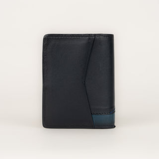 Tarjetero Cuadra Mantarraya Negro Caballero