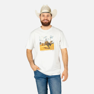 Playera Kimes Ranch SS Classic Event Natural Caballero